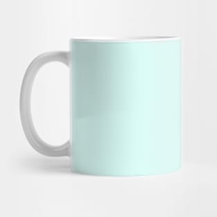 Mermaid Dreams in Aqua Colors Gradient Mug